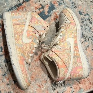 Nike Dunk High x Liberty of London Rare Sneakers